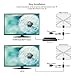TV Antenna indoor 50 Miles 1080P Digital HDTV Antenna - Extremely High Reception Indoor - Ultra Thin-Super Soft & Light