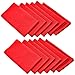 LinenTablecloth 17-Inch Polyester Napkins (1-Dozen) Red