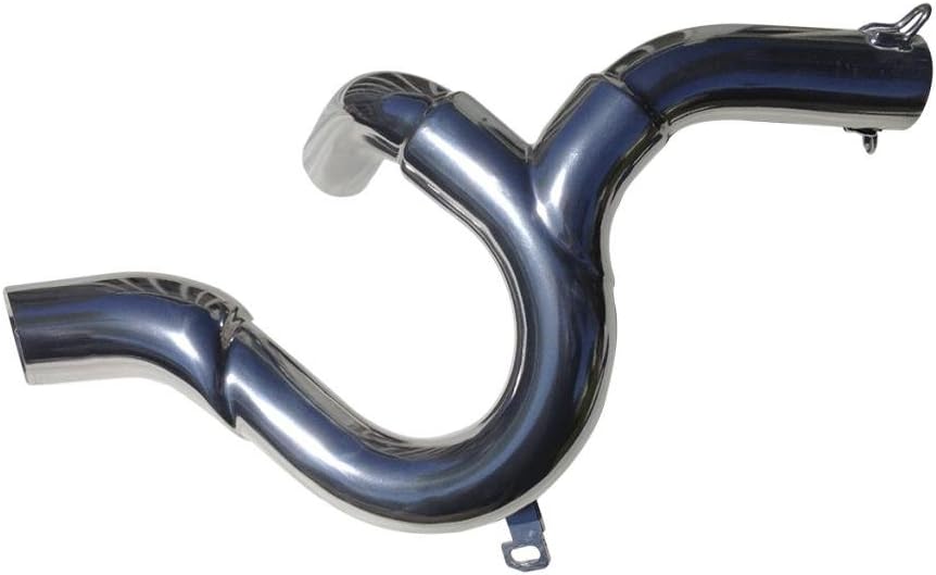TOXIC TSCK-1303 V-Rod Turbine Silver Ceramic Exhaust Pipes