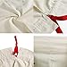 2 Pack Santa Sacks Christmas Gift Bags Canvas Large 26.8’’ X 19.7’’ with Red Drawstring for Xmas Stockings Stuffers Presents Holder & Party Decorations For Kids (26.8’’ X 19.7’’)