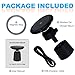 Wireless Car Charger Mount Magnetic Phone Holder, Qi 10W Fast Charging Pad, Dashboard & Windshield Car Mount Charger for iPhone X, 8/8 plus, Samsung S7/S8+/Note 7 & Qi Enabled Devices