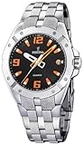 Festina Men's Acero Clasico F16390/6 Silver Stainless-Steel Quartz Watch with Black Dial