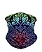iHeartRaves Paisley Seamless Face Mask Bandanas for Dust, Music Festivals, Raves, Riding, Outdoors