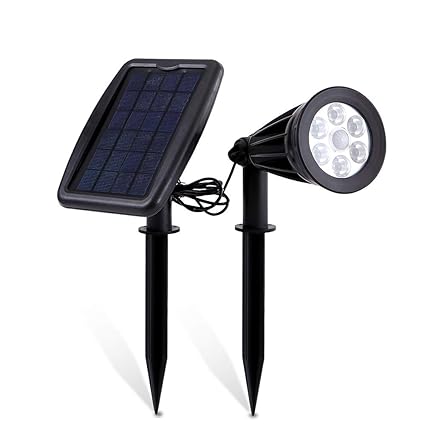 Amazon Com Livediotr Solar Spotlights 2 In 1 Waterproof Outdoor