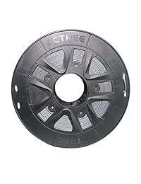 cctree impresión 3d filamento pla de, para Creality cr 10s S5 precisión +  Bobina de 2.2 pound (2.2lbs), 20 colores, Plateado, 1