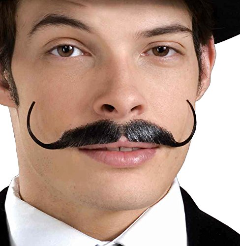 Forum Novelties Men's Snidely Whiplash Human Hair Mustache