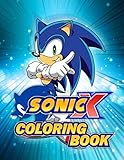 SONIC Coloring Book: Great 45 Illustrations for Kids