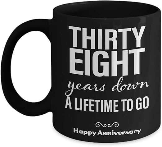 anniversary gift for husband 38 years