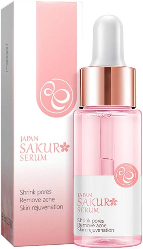 Wishwin Vitamin C Face Essence/Face Firming Serum Sakura Daily Face Moisturizer Face Toner 15ml