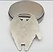 Drhob 1pcs Metal Alloy Bottle Opener (Color: Silver)