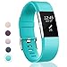 GEAK for Fitbit Charge 2 Bands, Adjustable Replacement Sport Accessory Strap Bands for Fitbit Charge 2, Small Classic-Teal