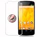 Cadorabo Tempered Glass Compatible with LG Google Nexus 4 in HIGH Transparency - Screen Protection 3D Touch Compatible with 9H Hardness - Bulletproof Display Saver
