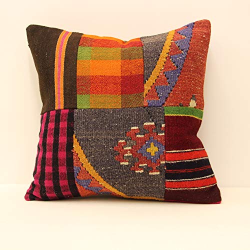 cushion cover patchwork design
