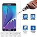 Galaxy Note 5 Tempered Glass Screen Protector .3mm ZeroDamage [Smooth Beveled Edges] [Anti Fingerprint Coating] - Shatterproof Glass for Samsung GALAXY Note 5
