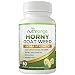 NutriRange Horny Goat Weed Extract with Maca - Performance Enhancing Libido Supplement - Increase Sex Drive for Men and Women - 1000mg - 60 Capsules - LIFETIME WARRANTY