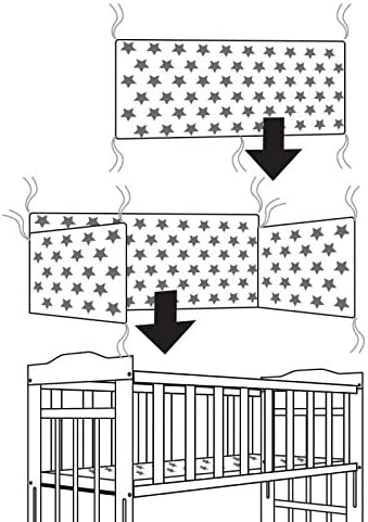 gd In Tour De Lit Reversible Pour Berceau Monsieur Bebe 40 X 80 Cm Monsieur Bebe Tour De Berceau Norme Nf En1130 1 Et 2 Ameublement Et Decoration Literie Et Linge De Maison