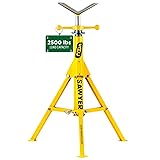 Sawyer Mfg Company Folding V Head Pipe Stand