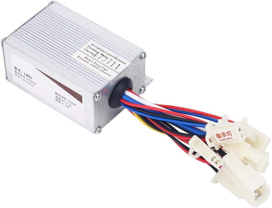 Contrôleur Moteur Brossé 24V 500W - Pour Scooter Ou Vélo électrique, Avec Guidon, Conversion électrique