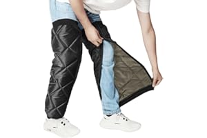 Ibluelover Warm Motorcycle Knee Pads Windproof Waterproof Leg Sleeves Warmers Winter Thermal Knee Braces for Skiing Cycling