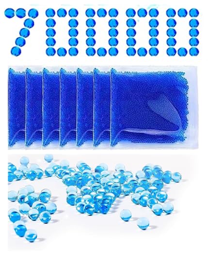 BuYou Gel Ball Blaster AMMO 70,000 pcs Refill Electric Gel Blaster 7-8mm for Teenagers and Adults 14+