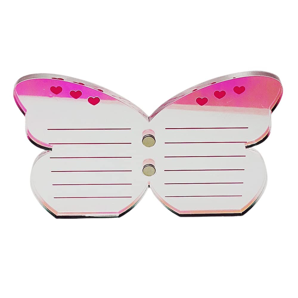 zalati Eyelash Display Holder False Eyelash Tray Eyelash Boards for Makeup, Eye Lashes Display - Transparent Butterfly