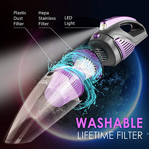 SIMBR Handheld Vacuum Cleaner Cordless, 7000pa Strong Suction Vacuum