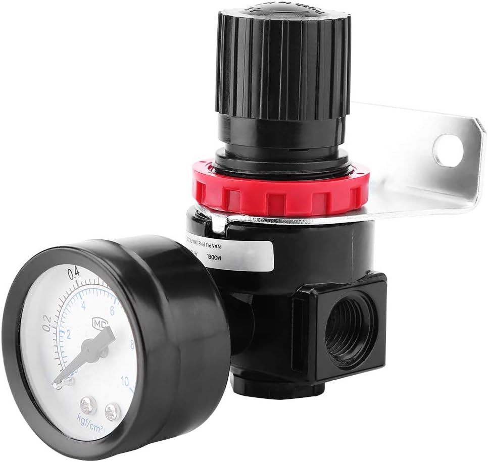 Kit De Válvula De Presión Para Compresor De Aire – Regulador, Colector Y Manómetros – Herramienta Sin Marca