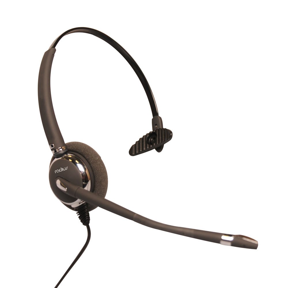 Radius 2200 Monaural Noise Cancelling Corded Headset