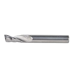 SpeTool 5PCS Single Flute End Mill Set with 1/4
