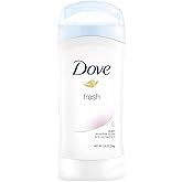 Dove Invisible Solid Deodorant, Fresh, 2.6 Oz
