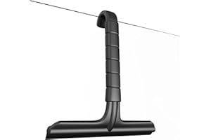 All-One-Piece Shower Squeegee for Glass Doors, Silicone Bathroom Squeegee for Shower Glass, Window Cleaning Tool for Tile Wal