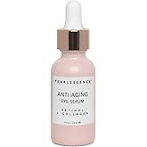 Pearlesssence Anti-Aging Eye Serum with Retinol & Collagen - Helps Reduce Fine Lines & Wrinkles | Gentle & Lightweight Formula | Plumps & Tightens | Made in USA & Cruelty Free (1oz)