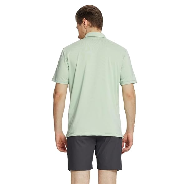 ROUEN POLO SHIRTS FOR MEN DRY FIT SHORT SLEEVE PERFORMANCE POLYESTER ATHLETIC CASUAL COLLARED GOLF SHIRTS FOR MEN