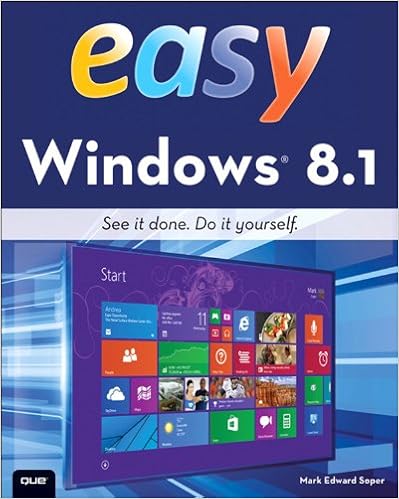 Amazon Com Easy Windows 8 1 Ebook Soper Mark Edward Books