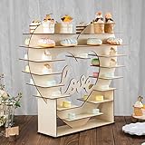 Efavormart 26" Heart Shaped 8-Layer Double Sided