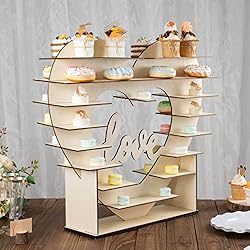 Efavormart 26" Heart Shaped 8-Layer Double Sided