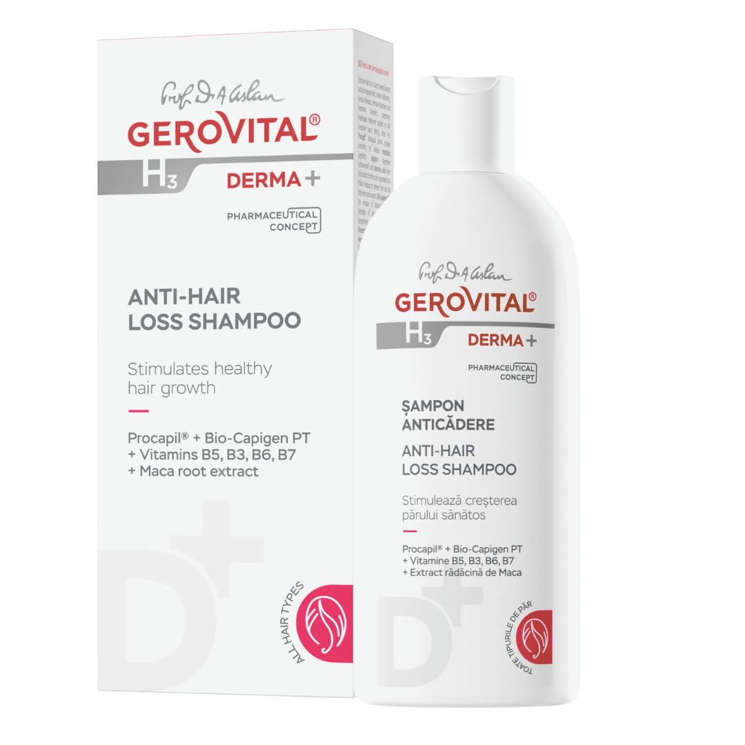 Gerovital H3 Derma+ Anti-Hairloss Shampoo