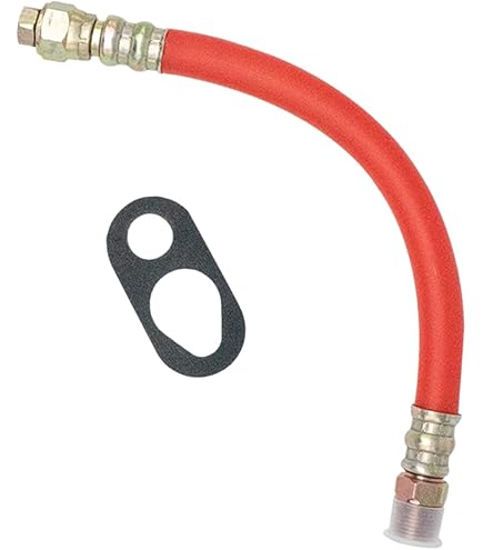 Engine Drain Port Oil Changing Hose 3/8" NPT, 14" Length