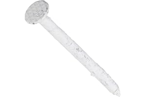 MAZE NAILS R112M61-1 White Double Dipped Soffit/Fascia Trim Nail, 1-Pound 3D 1-1/4-Inch