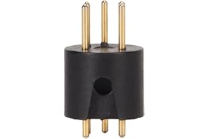 Turntable 5 Pin DIN Gold Plated Male Plug Tonearm DIN Plug Connector for LP Record Player Tonearm