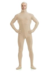 ATHX Men's and Women's Spandex Open Face Bodysuit
