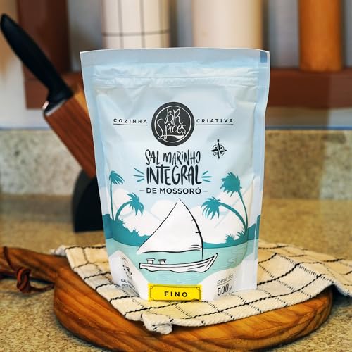 Br Spices Sal Marinho Integral Fino Br Spices Pouch 500G
