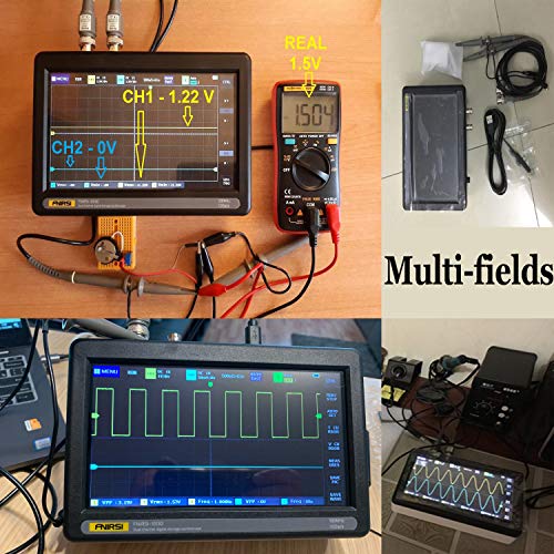 Tablet Oscilloscope,Digital Touch Screen Storage Oscilloscope Kit,with 2 Channel 100Mhz