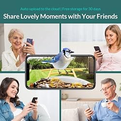 NETVUE Birdfy Lite- Smart Bird Feeder Camera, Bird