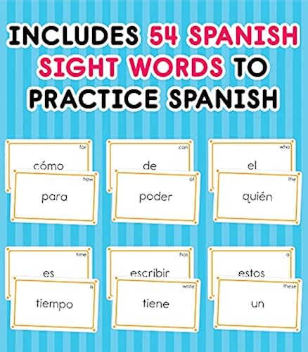 Simple Spanish Words Sight Words Carson Dellosa Bilingual Spanish