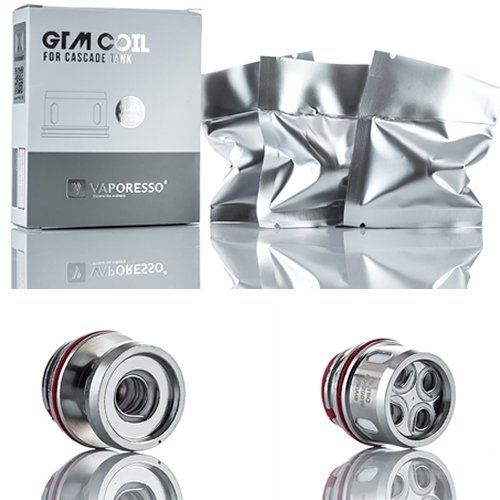 Vaporesso GTM Core Coils for Cascade Tank | GTM2 - 0.4 | GTM8 - 0.15 | - 3 Packs  (GTM 8 - 0.15Ω - (80w to 200w))
