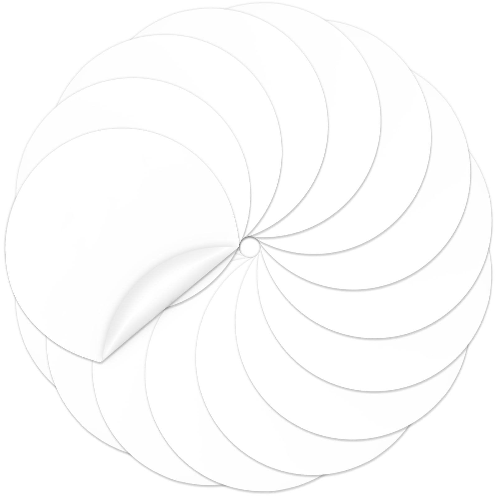 Photo 1 of 24 Pack White Dry Erase Dots Circles,Removable Dry Erase Circles,Wall Stickers for Home,School Classroom,Office,Students Table & Desk