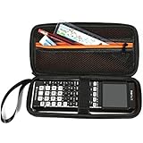Canboc Shockproof Carrying Case Storage Travel Bag for Graphing Calculator Texas Instruments TI-84 83 / Plus CE Protective Pouch Box, Black