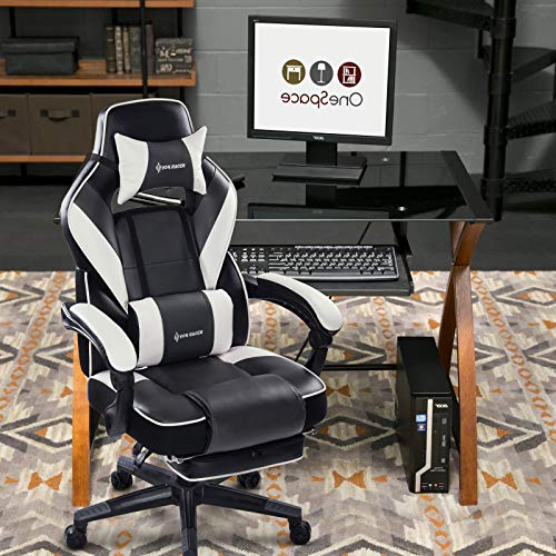VON RACER Reclining Massage Gaming Chair Ergonomic HighBack Racing