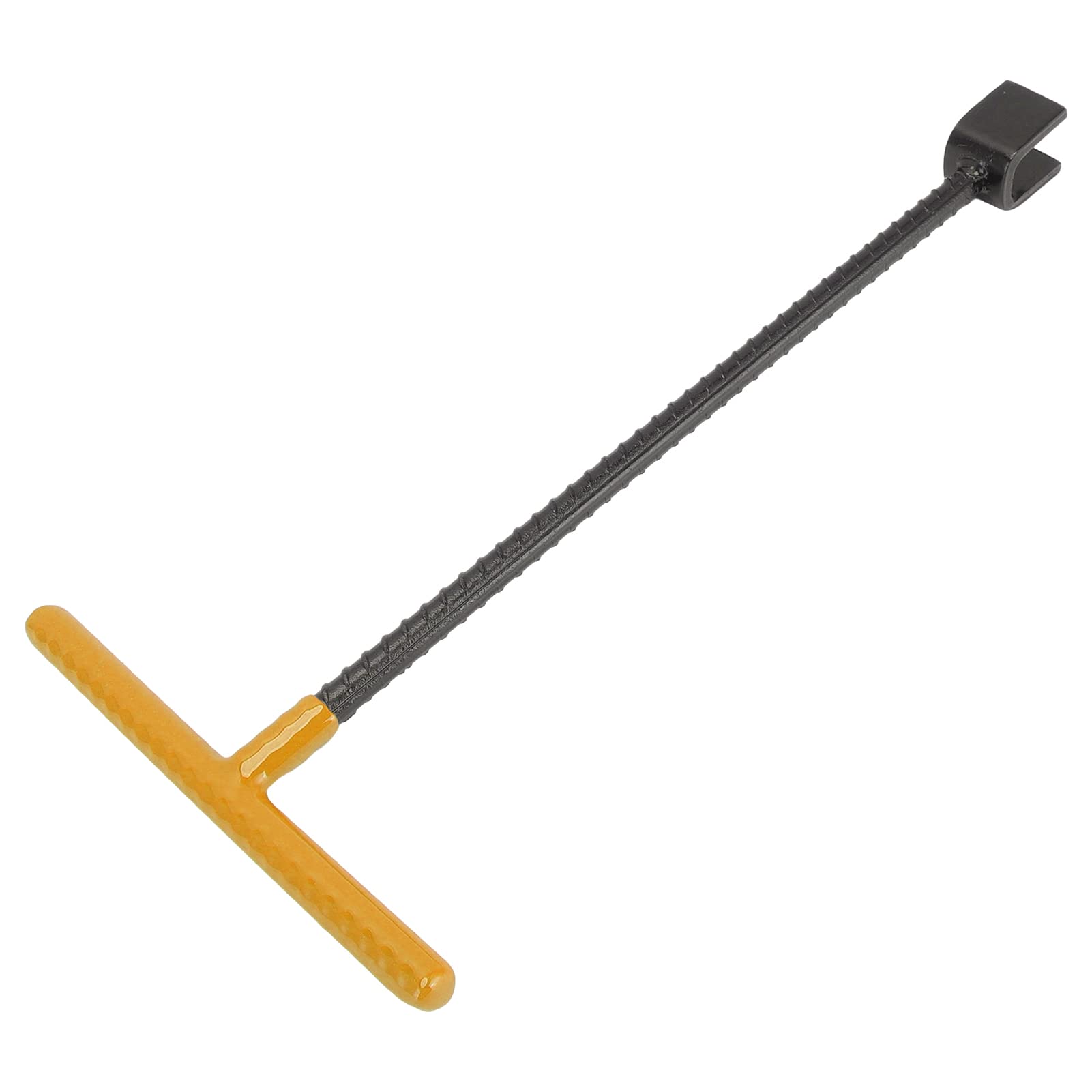 Hztyyier T Handle Curb Key, Water Meter Key Tool for Valves Faucets Mains Water Key Water Shut Off Key (Yellow)